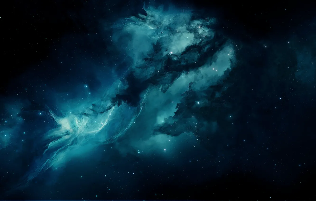 Photo wallpaper stars, nebula, Galaxy, Space, The universe