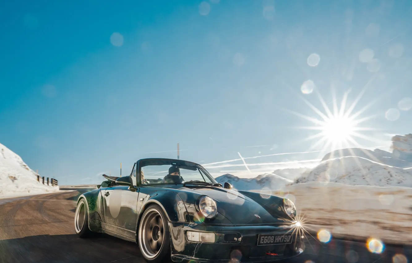 Photo wallpaper car, 911, Porsche