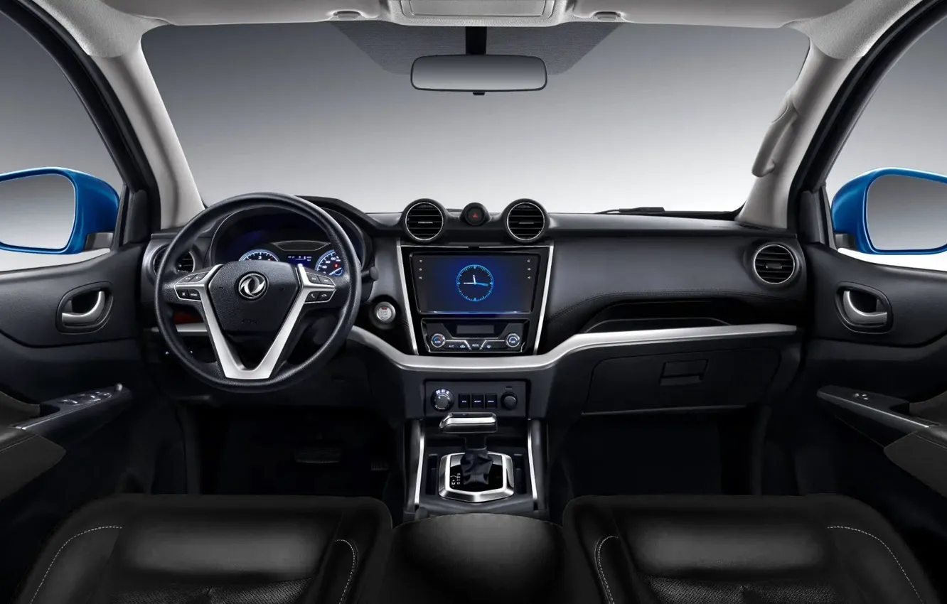 Photo wallpaper interior, pickup, the interior of the car, Dongfeng, Dongfeng DF6, Rich 6