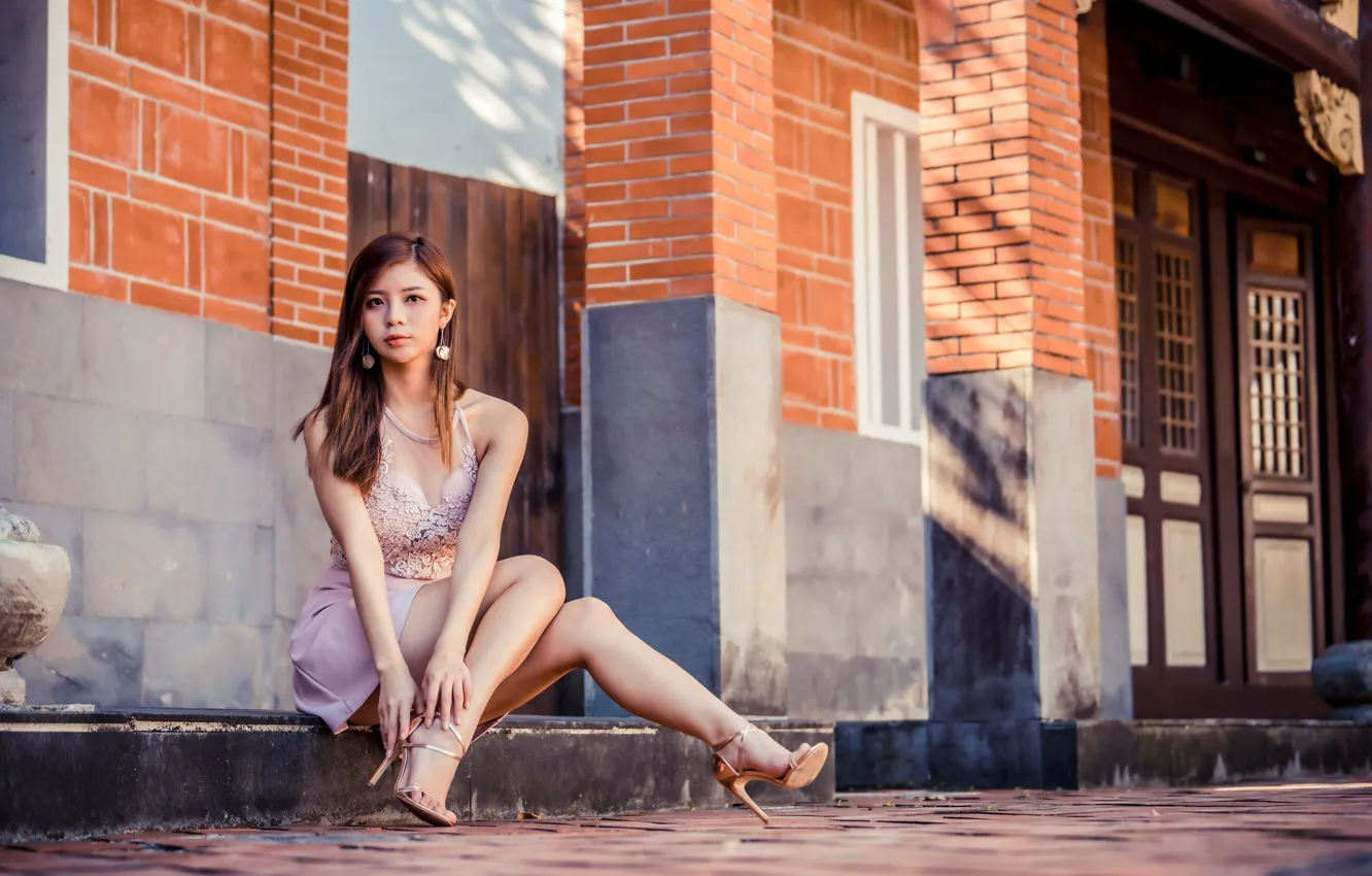 Photo wallpaper summer, look, girl, face, cutie, East