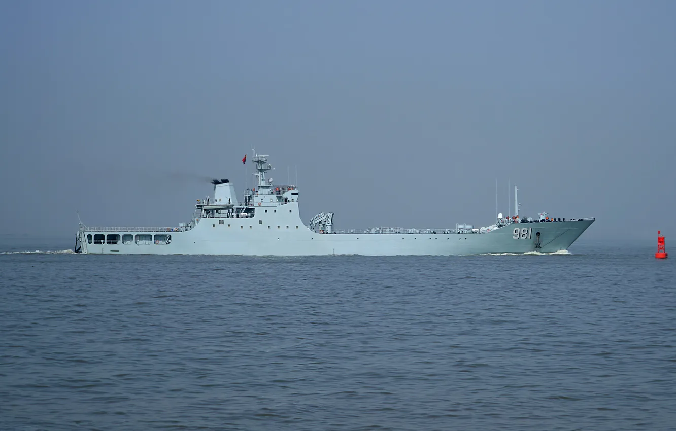 Photo wallpaper China, landing ship, Dabie Shan, tape 072A