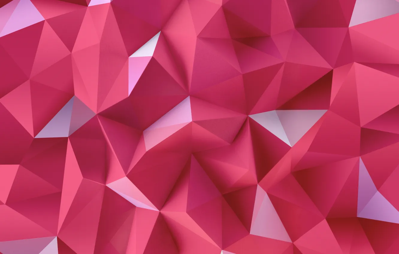 Photo wallpaper abstraction, triangles, pink, LG G4 Wallpapers