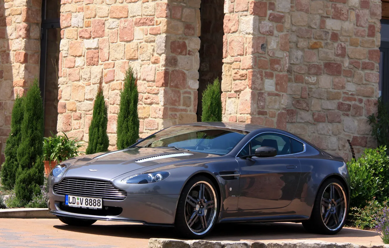 Photo wallpaper car, Aston Martin, Vantage, supercar, beautiful, tuning, Cargraphic