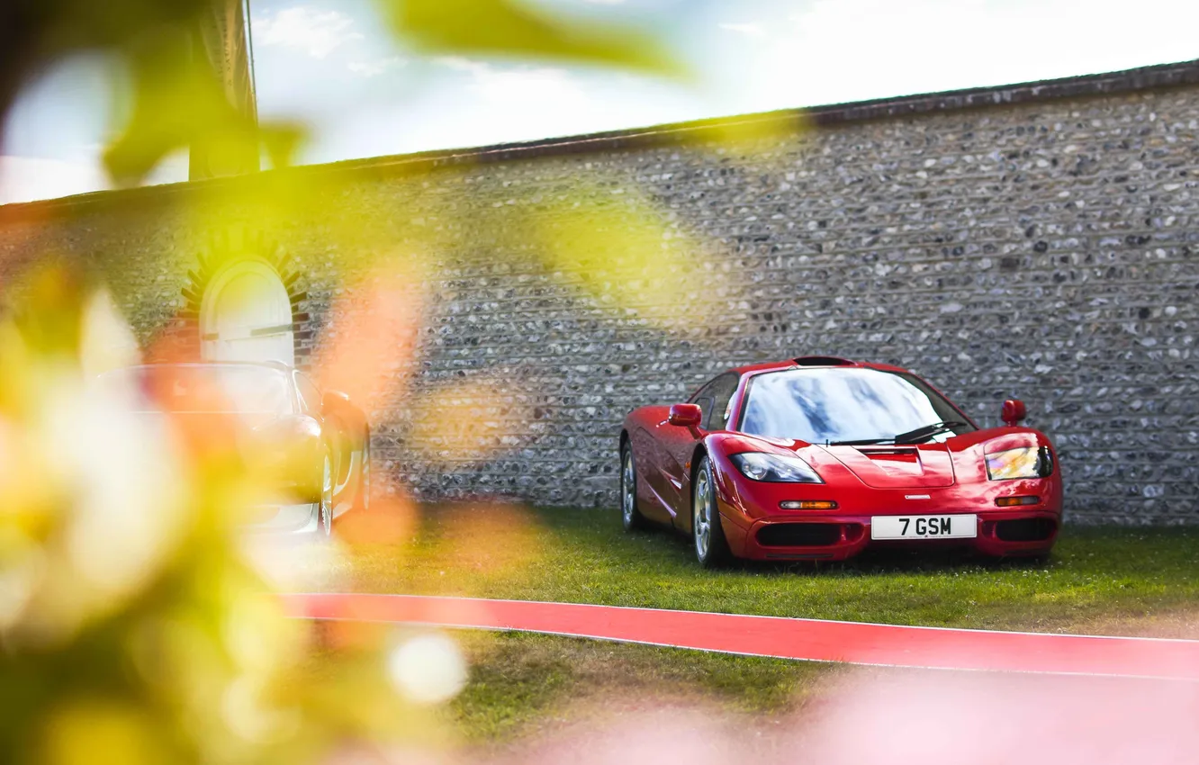 Photo wallpaper car, McLaren