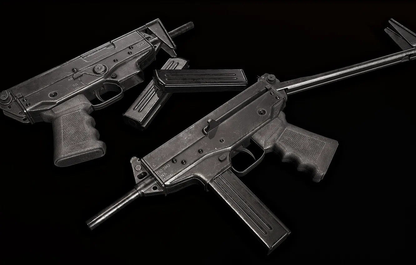 Photo wallpaper Russia, the gun, Yevgeny Dragunov, PP-91 Cedar