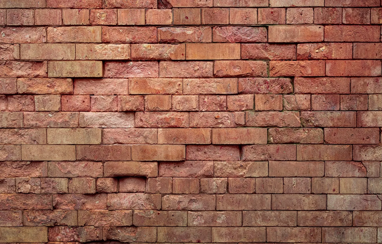 Photo wallpaper background, wall, brick
