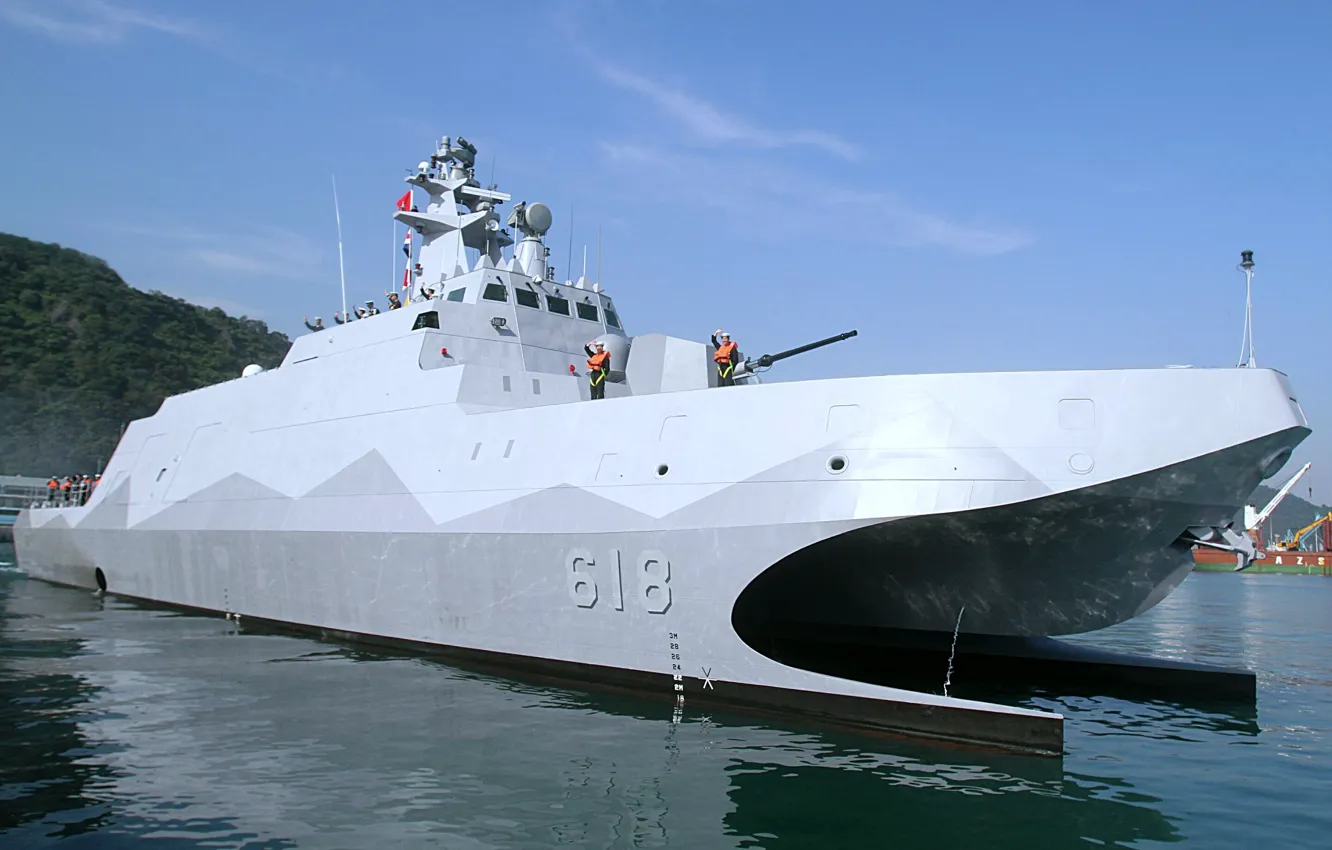 Photo wallpaper Taiwan, Tao Jiang, corvette trimaran