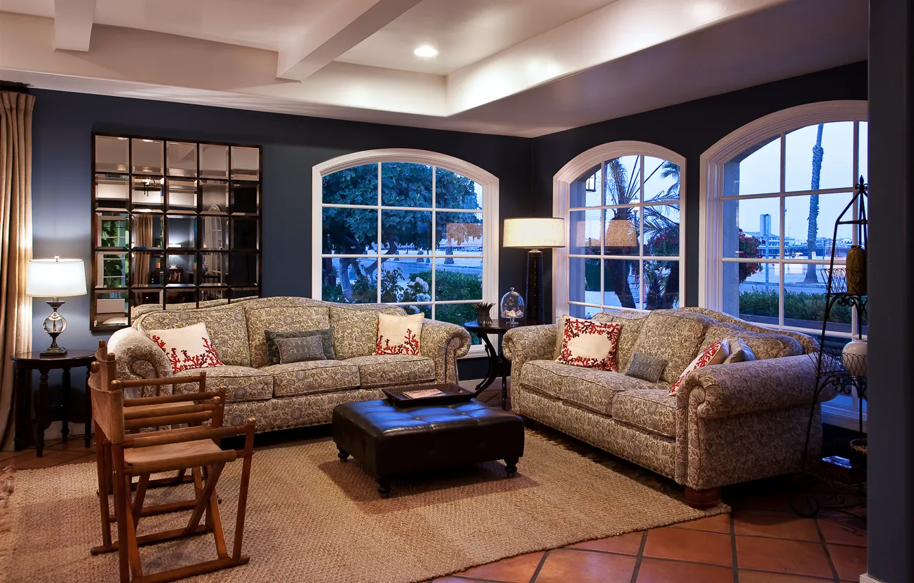 Photo wallpaper city, the city, USA, California, Santa Barbara