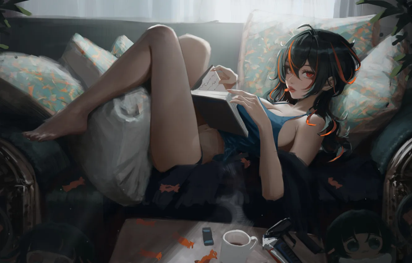 Photo wallpaper anime, anime, anime girls, Anime girl, video games, fendomy, game character, Video Games