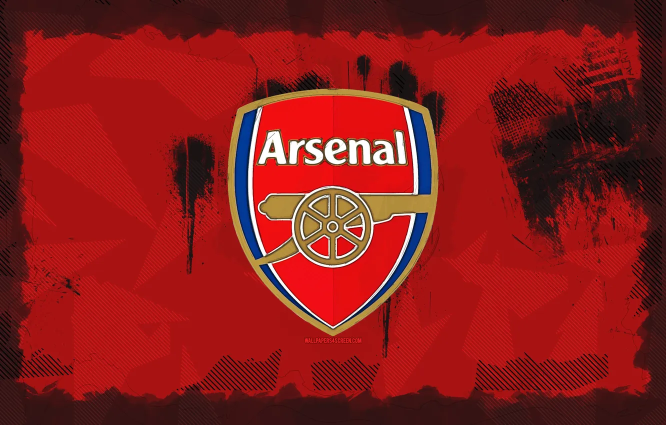 Photo wallpaper logo, football, Arsenal, gunners, badge, Arsenal FC, crest