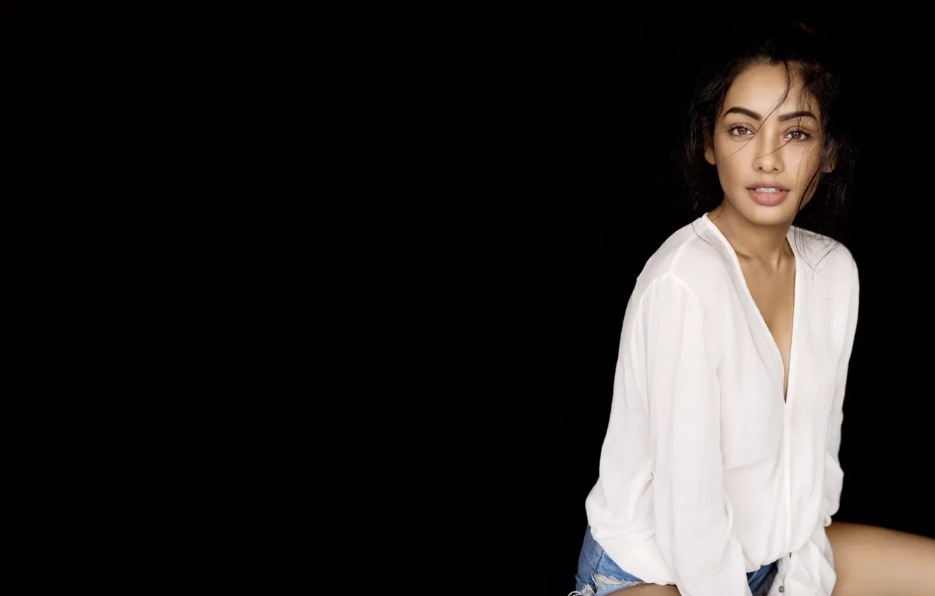 Photo wallpaper girl, hot, sexy, eyes, smile, beautiful, figure, model