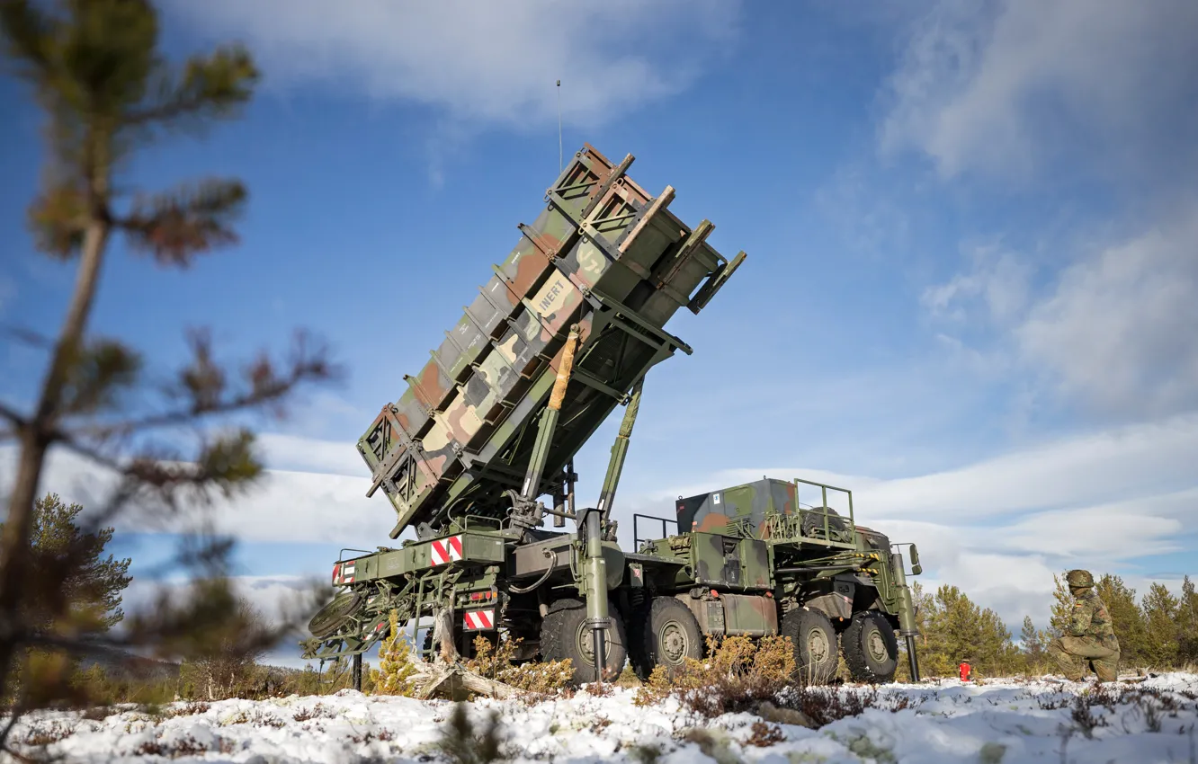Photo wallpaper complex, Patriot, anti-aircraft missile, Patriot
