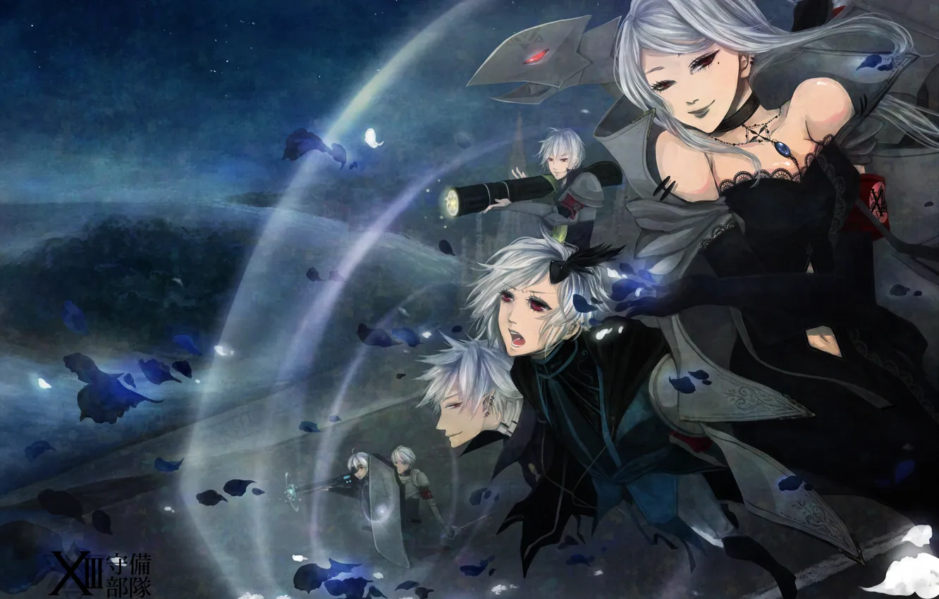 Photo wallpaper anime, girl, Japan, neko, ears, anime, dragons, Fantasia