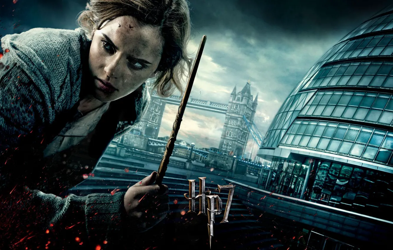 Photo wallpaper girl, blood, London, actress, dirt, MAG, Emma Watson, Emma Watson