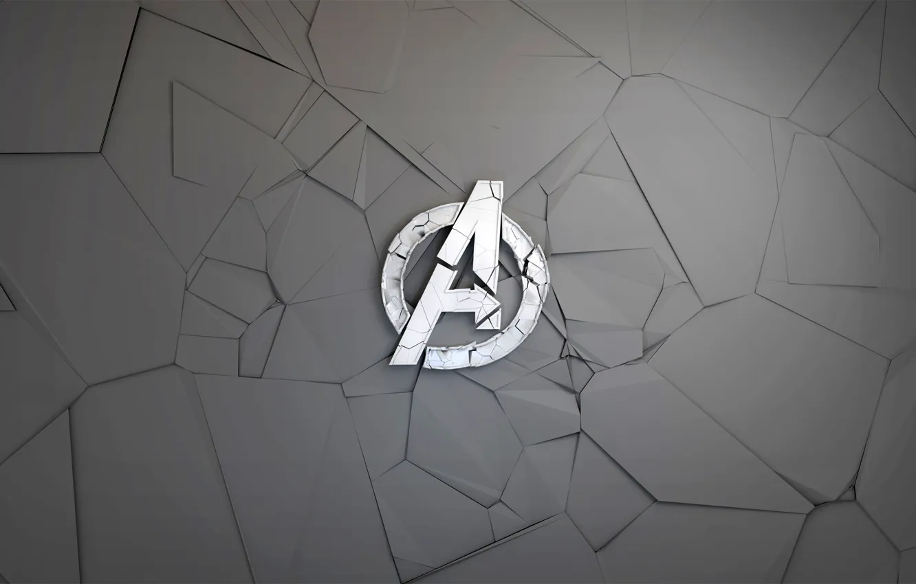 Photo wallpaper fragments, background, graphics, logo, Logo, comic, MARVEL, The Avengers