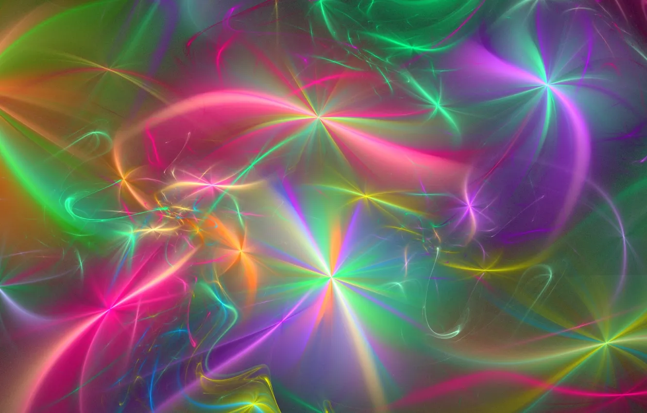 Photo wallpaper rays, abstraction, background, Wallpaper, figure, stars, fractal, fuzzes