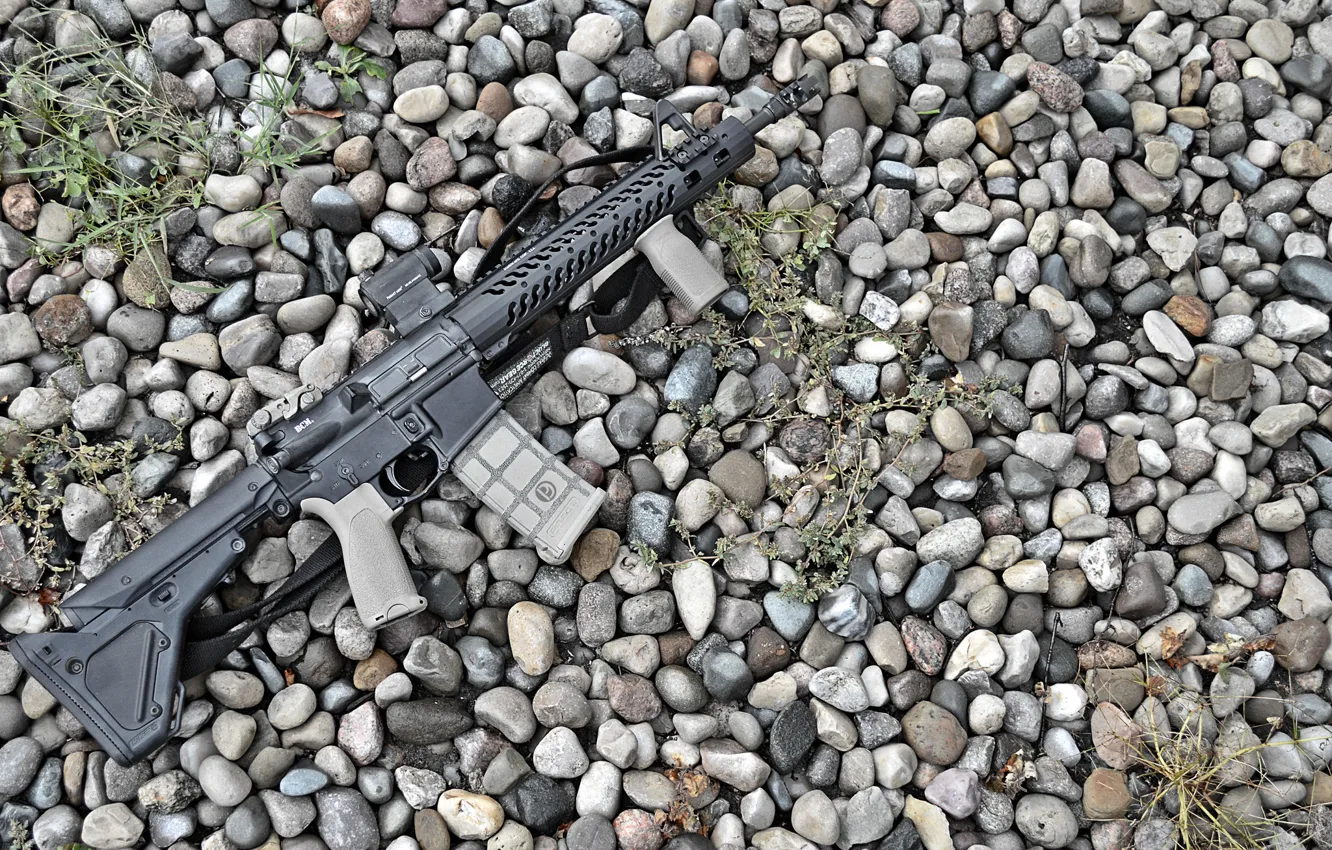 Photo wallpaper weapons, AR-15, BCM, assault rifle