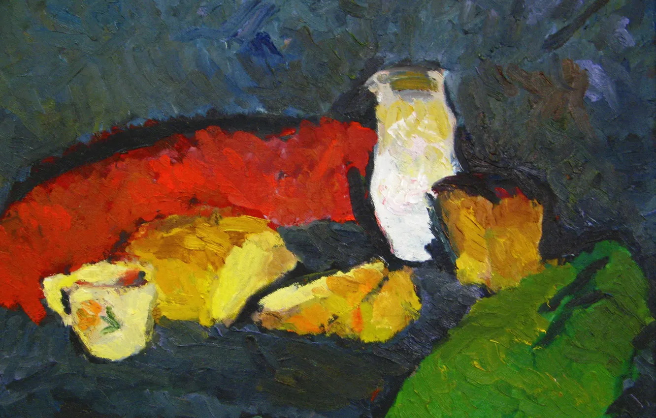Photo wallpaper 2006, cheese, bread, mug, still life, The petyaev