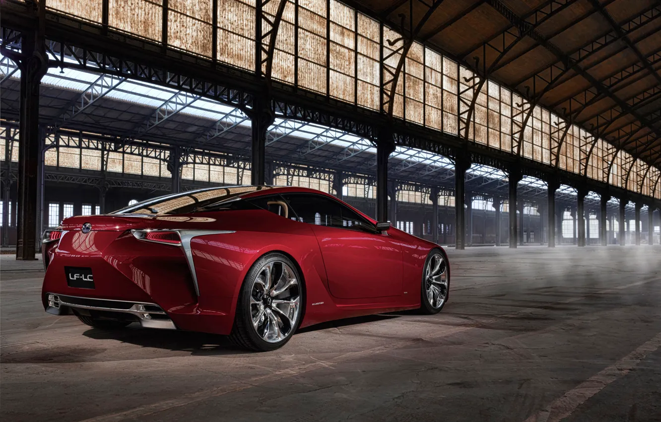 Photo wallpaper Lexus, The concept, Drives, Sport, LF-LC