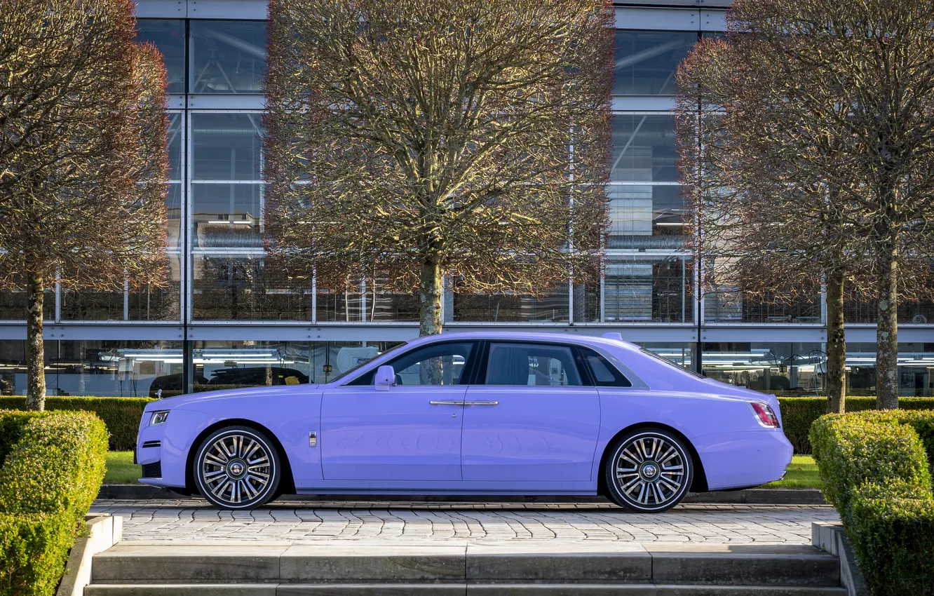 Photo wallpaper Rolls-Royce, Ghost, 2024, Rolls-Royce Ghost Extended "Expressionism"