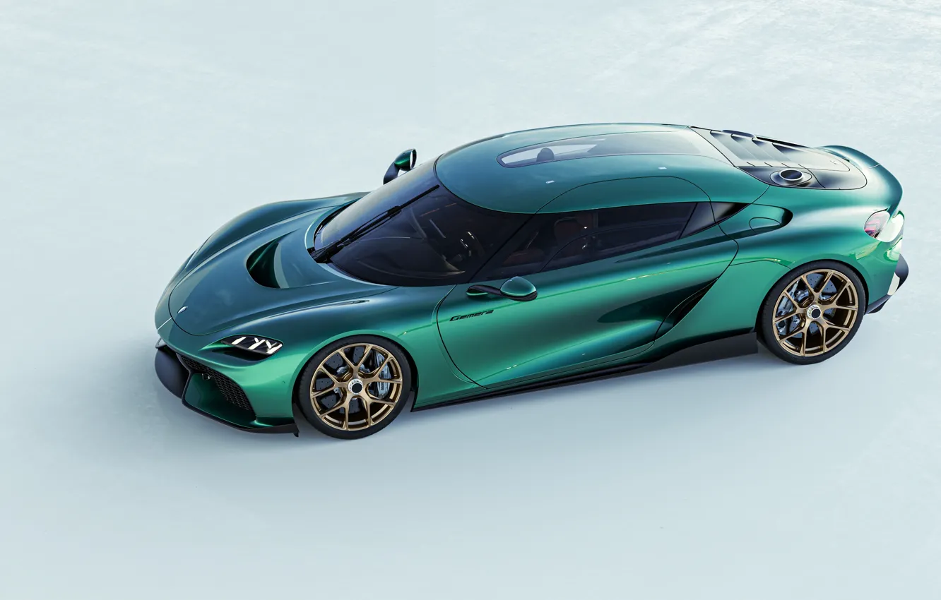 Photo wallpaper green, Koenigsegg, Gemer, Koenigsegg Gemera