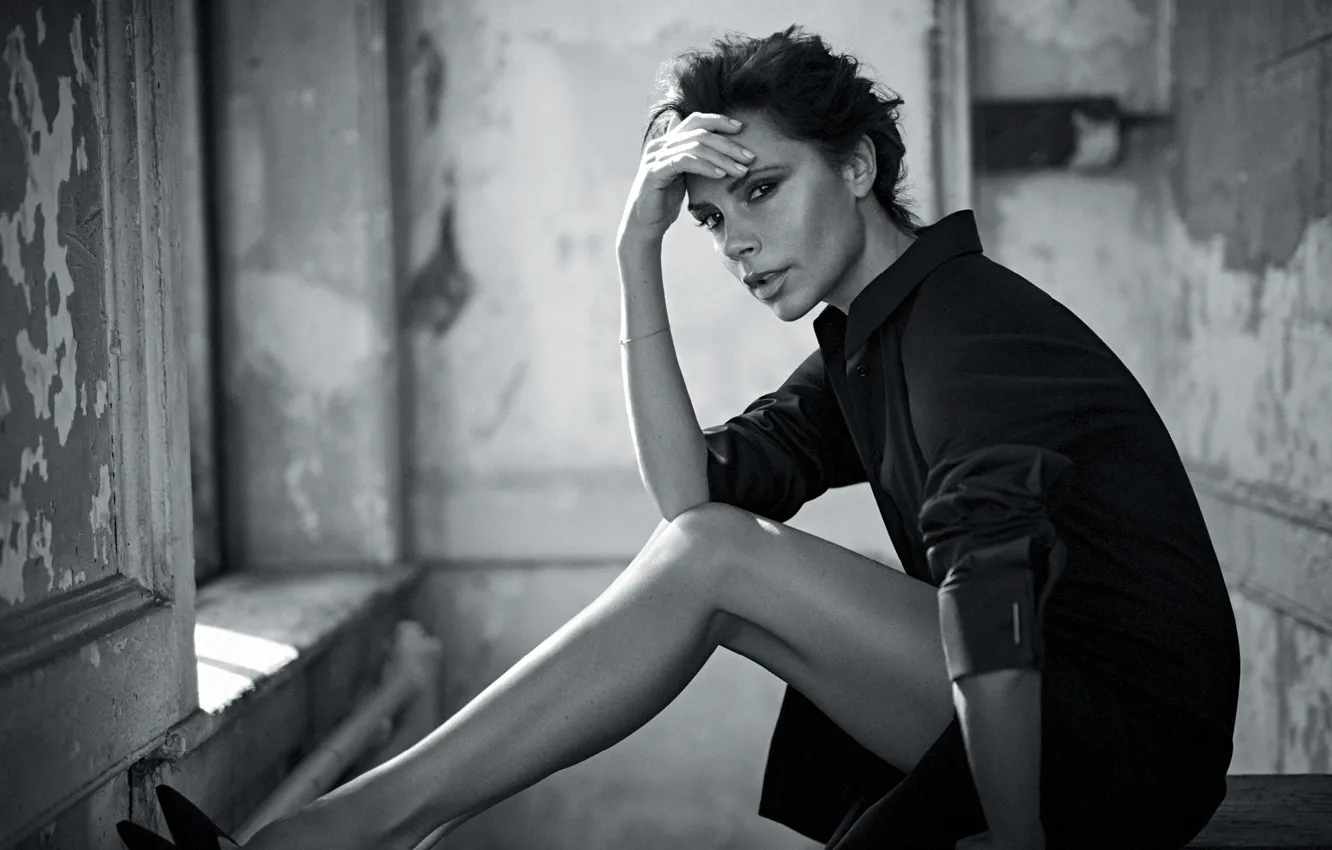 Photo wallpaper pose, photo, model, makeup, dress, actress, hairstyle, shoes