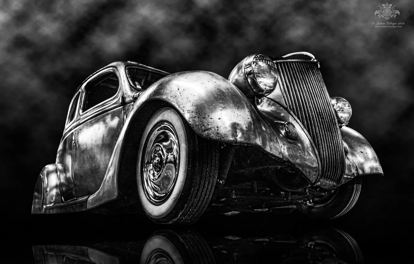 Photo wallpaper car, old, 1936