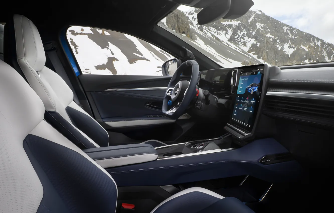 Photo wallpaper crossover, GTS, Alpine, 2025, A390, Alpine A390 GTS