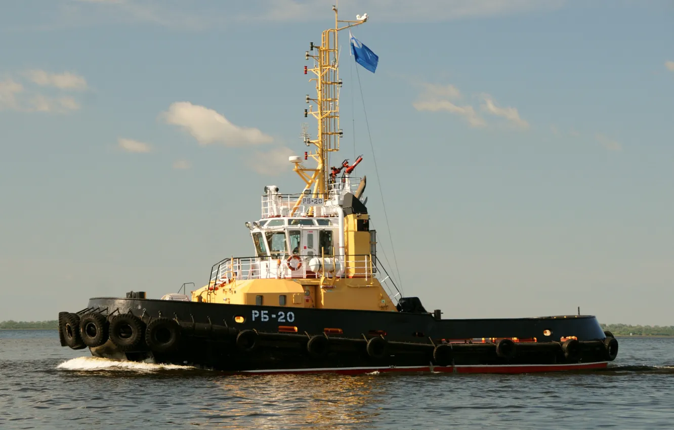Photo wallpaper tug, auxiliary fleet, RB-20