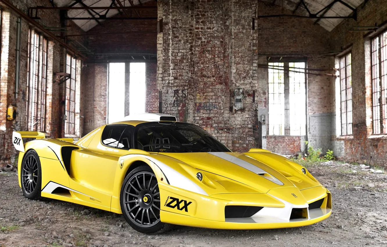 Photo wallpaper sports car, Ferrari Enzo, exterior, ZR Exotics, Edo Competition ZXX