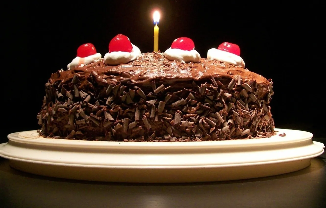 Photo wallpaper cake, food, chocolate
