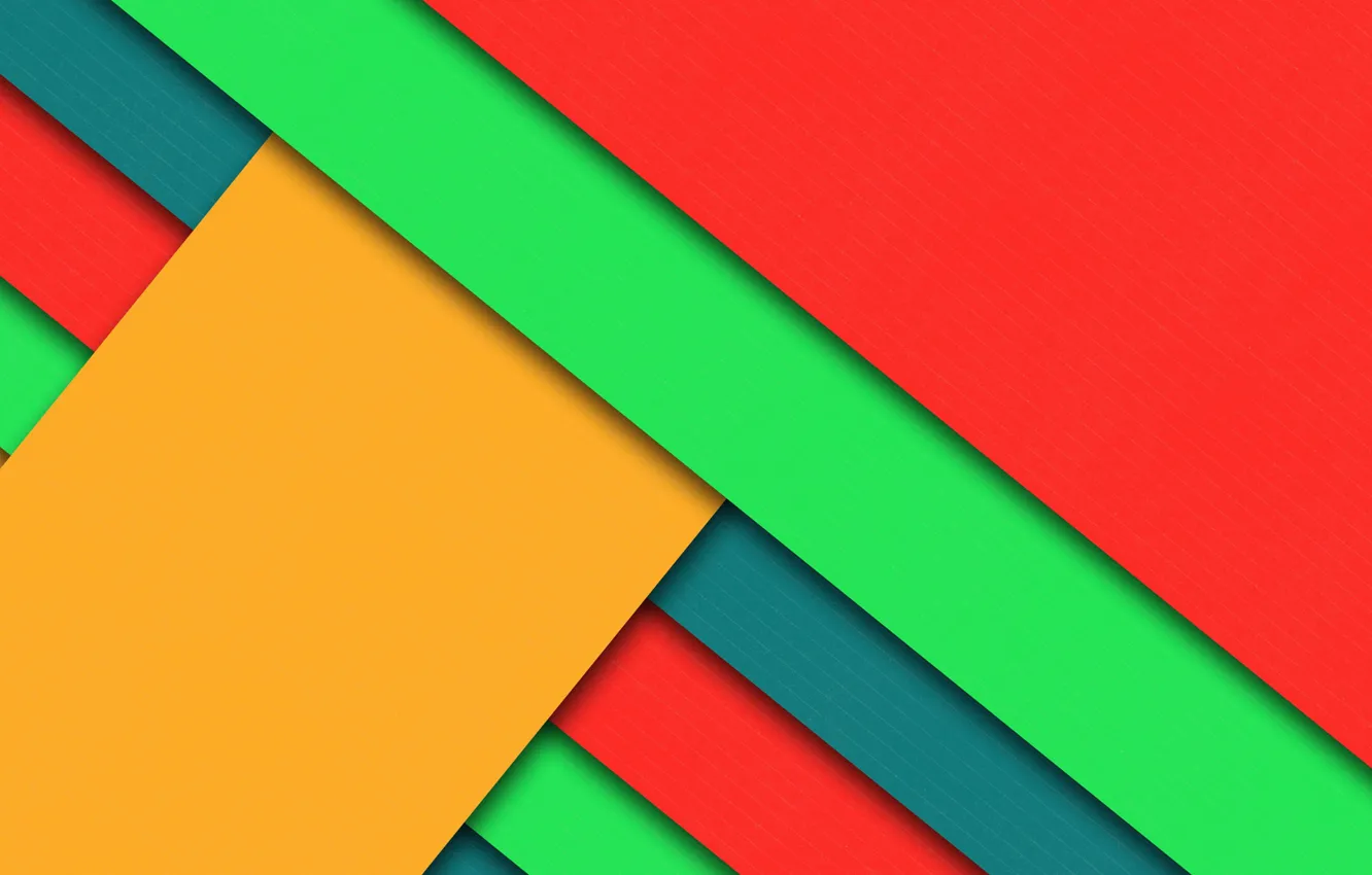 Photo wallpaper line, yellow, red, blue, geometry, green, design, color