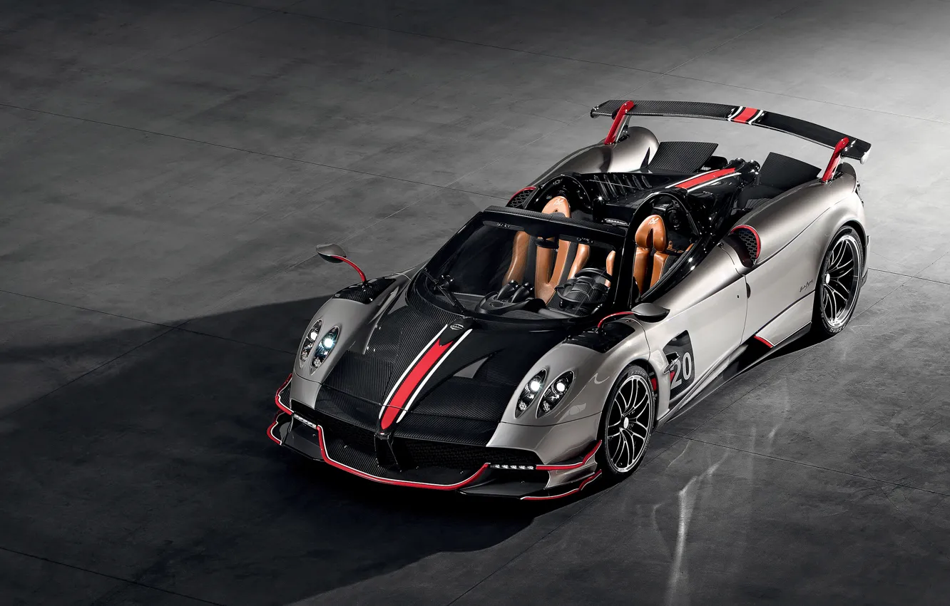 Photo wallpaper roadster, pagani, to huayr