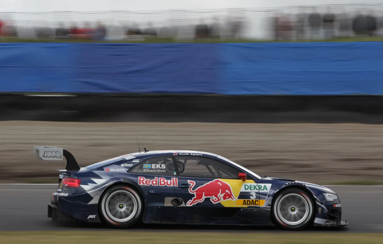 Photo wallpaper Audi, feed, RS 5 DTM