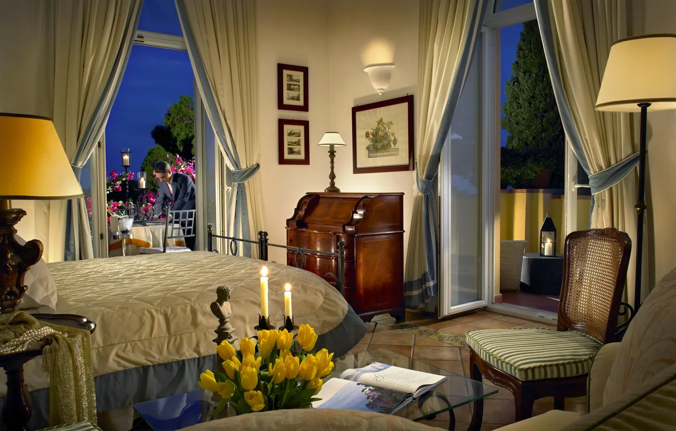 Photo wallpaper design, style, room, interior, bedroom