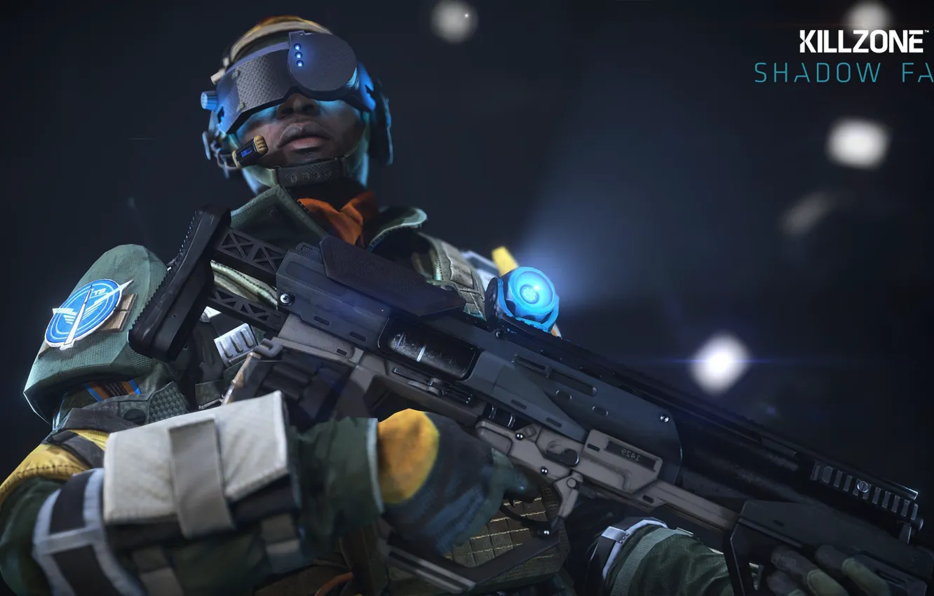 Photo wallpaper gun, game, killzone, weapon, pearls, Killzone Shadow Fall