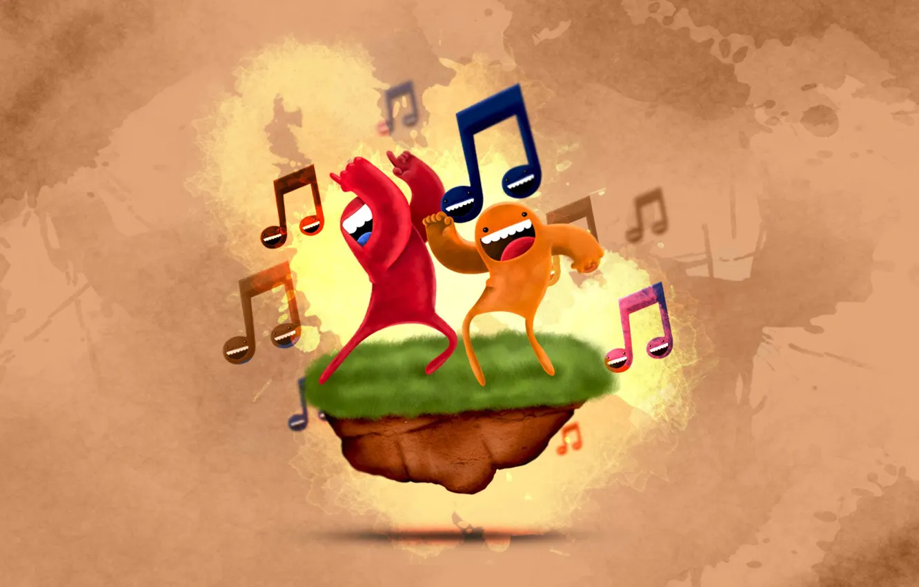 Photo wallpaper music, dance, men