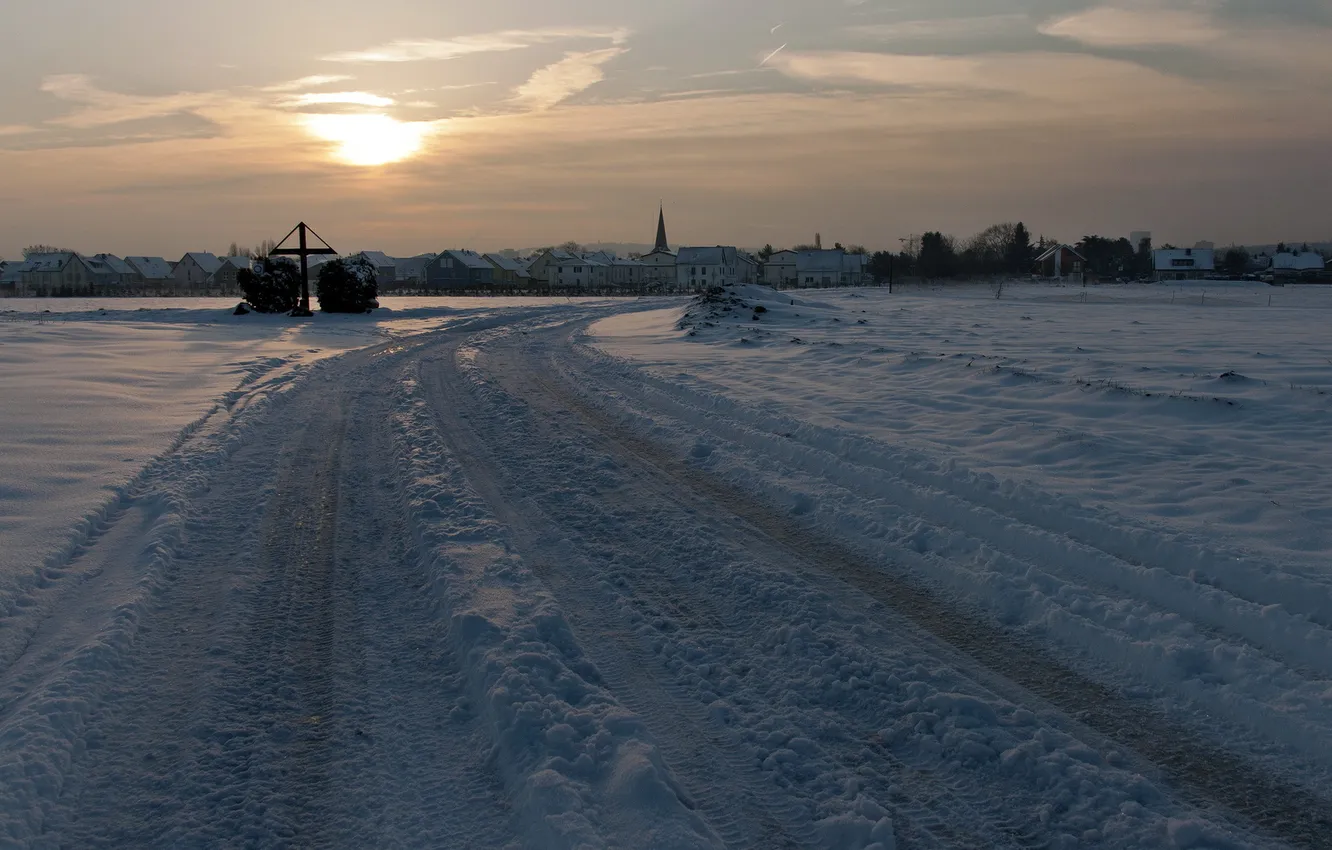 Photo wallpaper Germany, North Rhine-Westphalia, Bonn, Lessenich