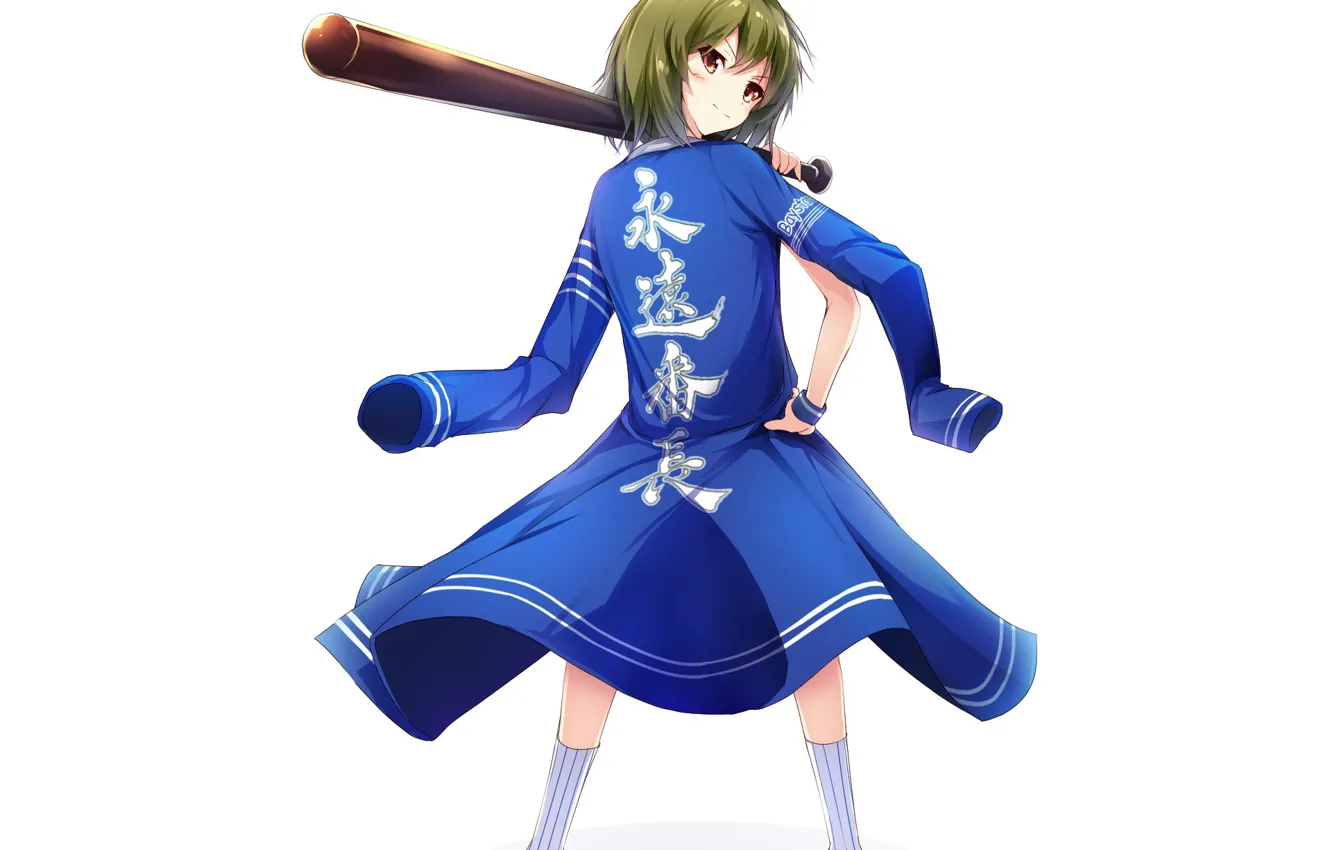 Photo wallpaper girl, sport, jacket, bit