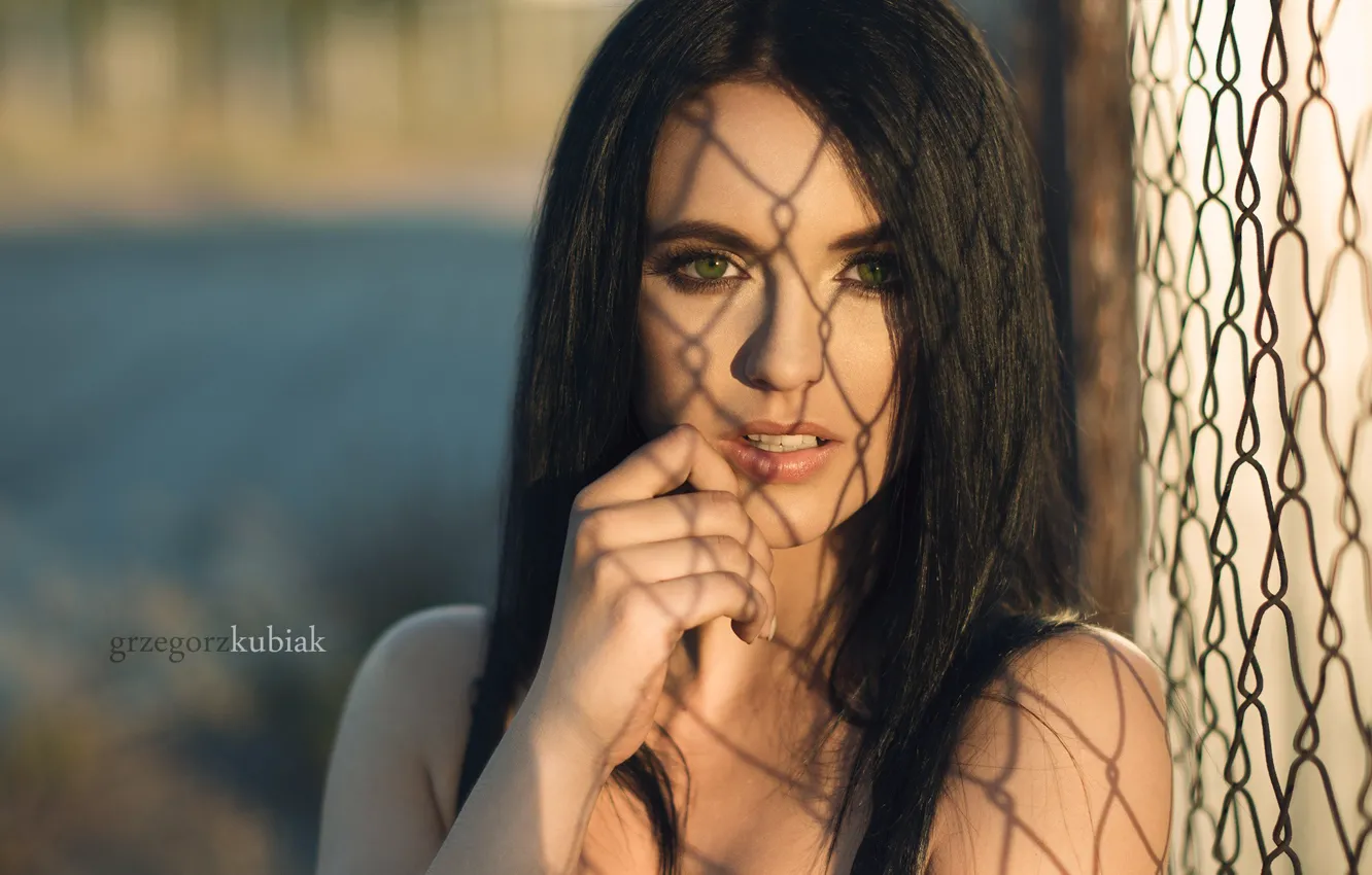 Photo wallpaper look, the sun, face, pose, background, model, portrait, hands