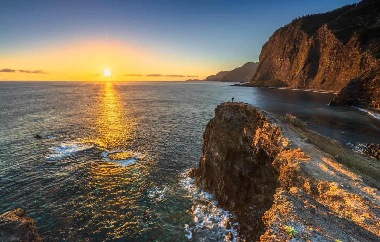 Photo wallpaper Madeira, Faial, Crane lookout