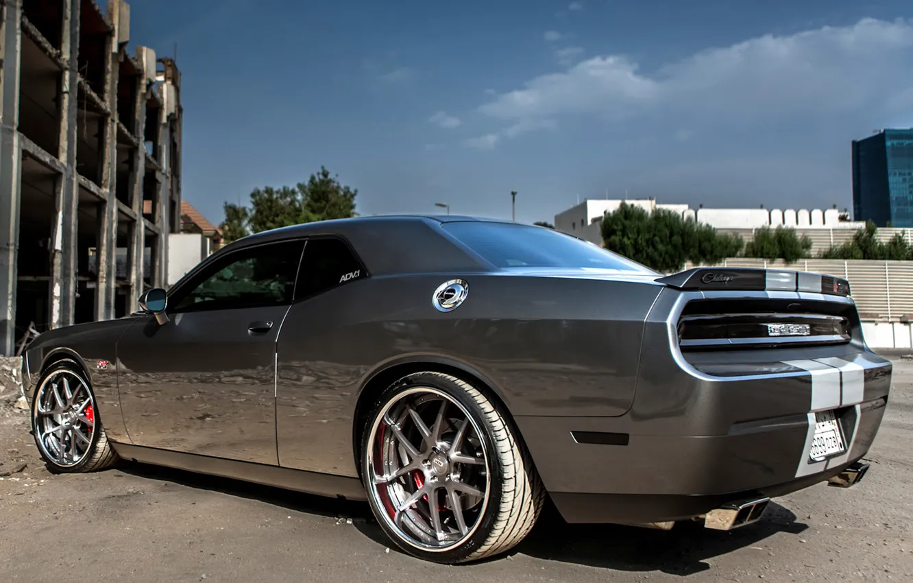Photo wallpaper machine, Dodge, SRT8, Challenger