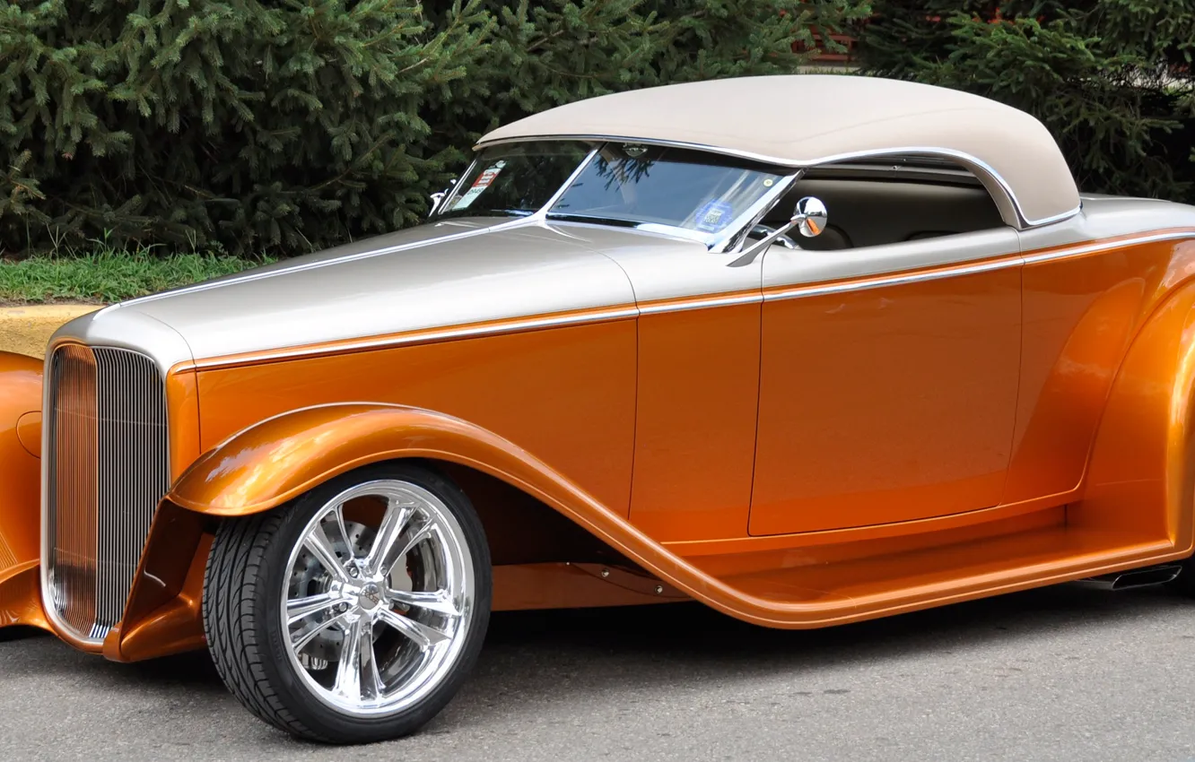 Photo wallpaper Roadster, Ford, Design, 1932, Foose, Muroc