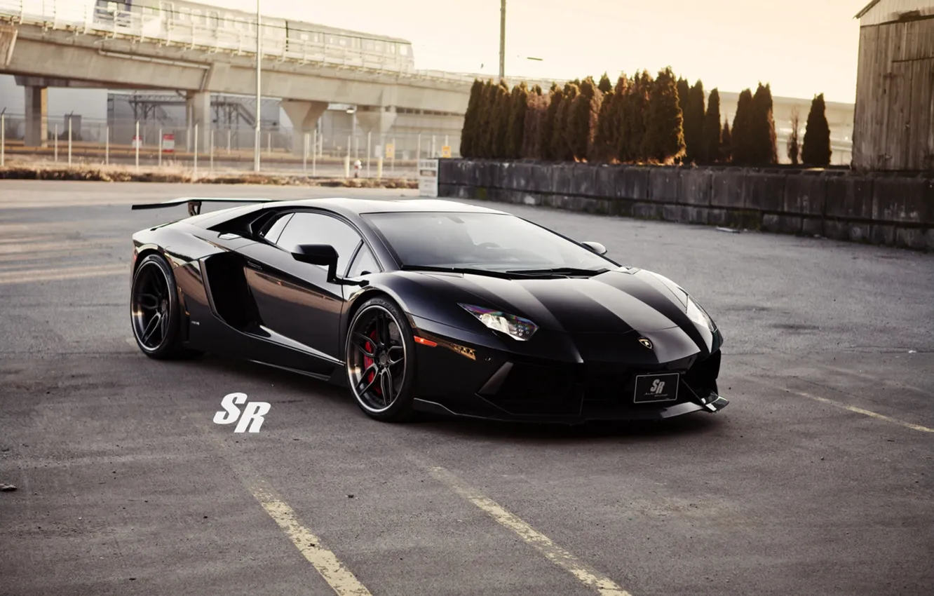 Photo wallpaper Lamborghini, Tuning, Aventador, 2014, SR Auto