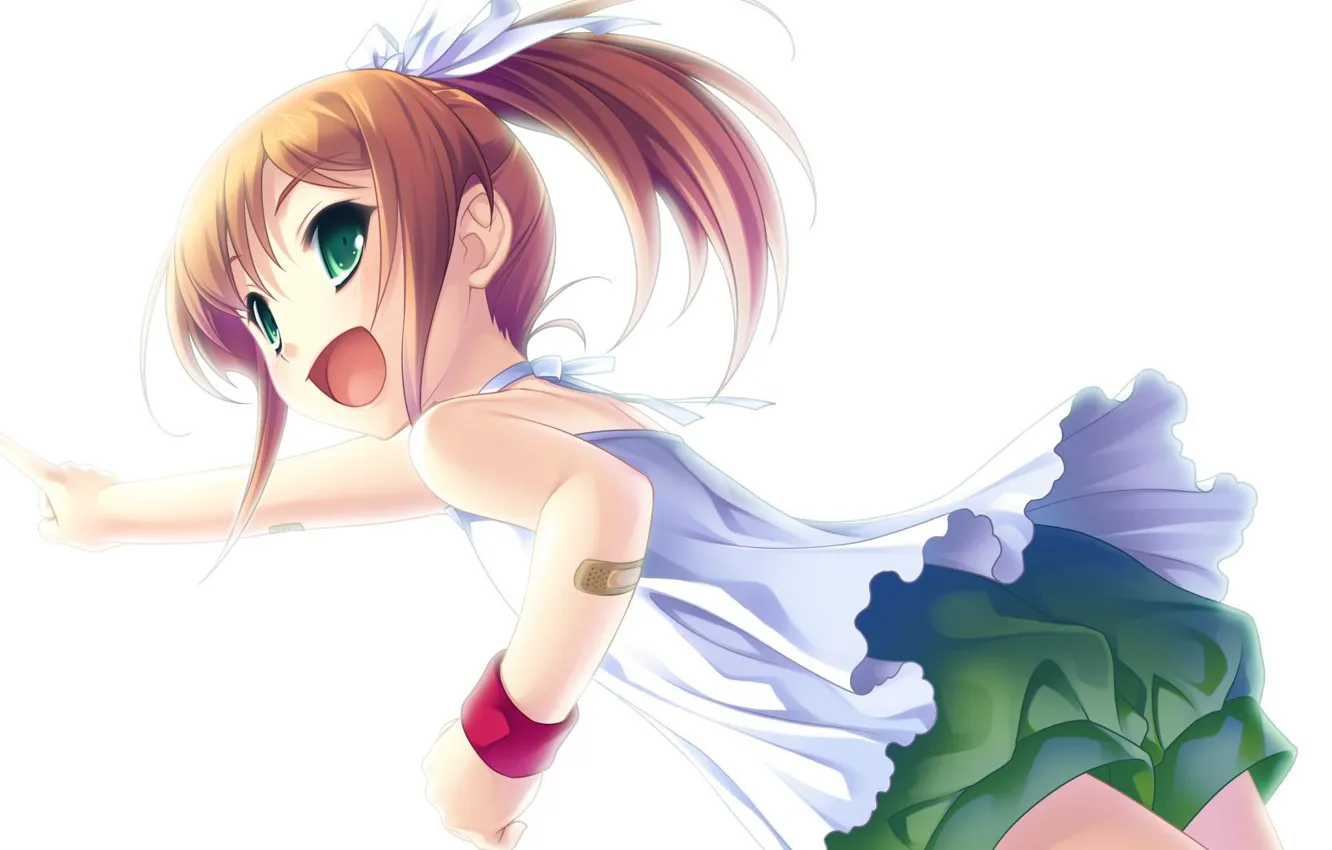 Photo wallpaper mood, the wind, anime, art, girl