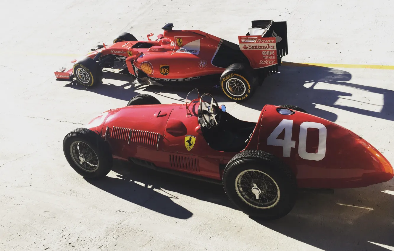 Photo wallpaper Ferrari, Ferrari, Retro