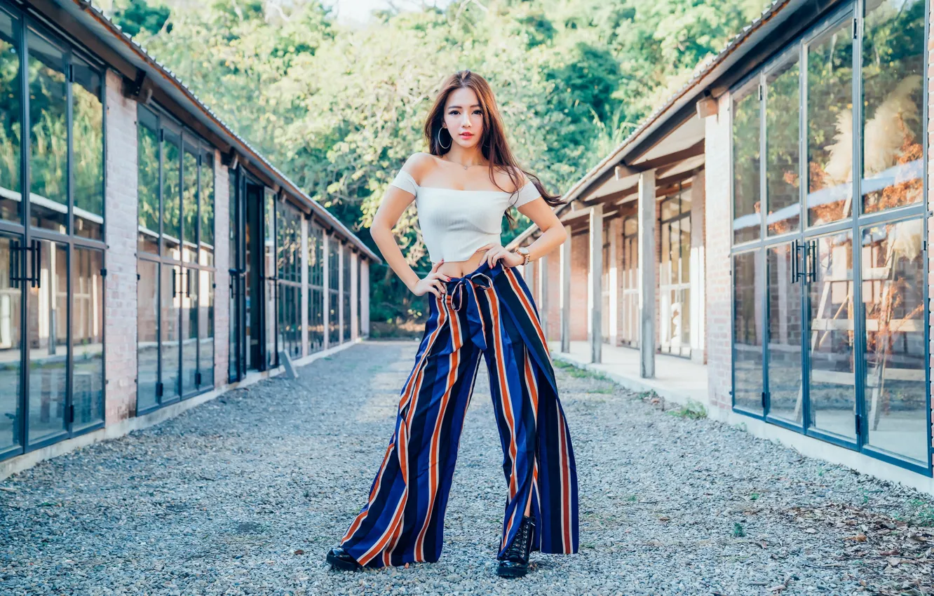 Photo wallpaper style, background, model
