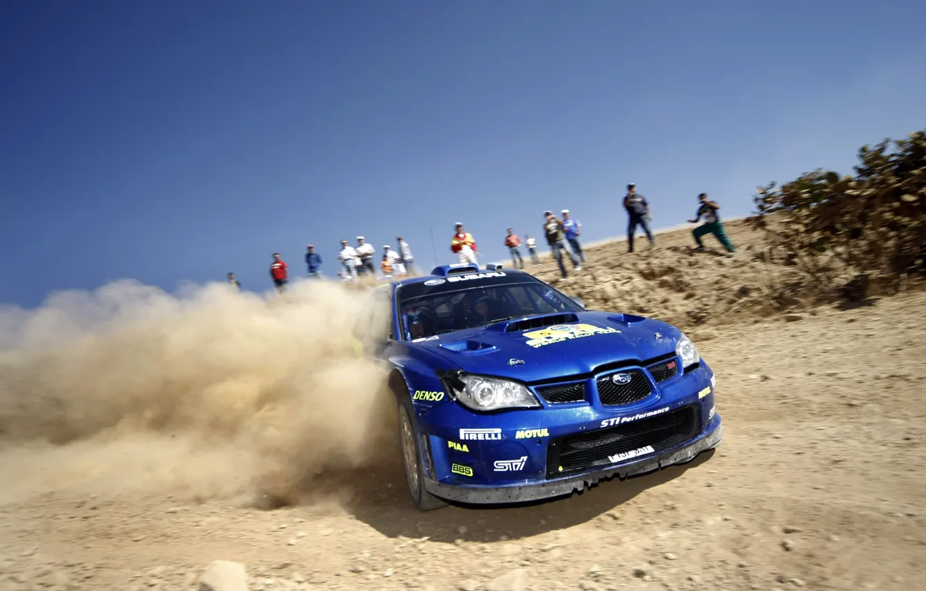 Photo wallpaper subaru, impreza, wrc