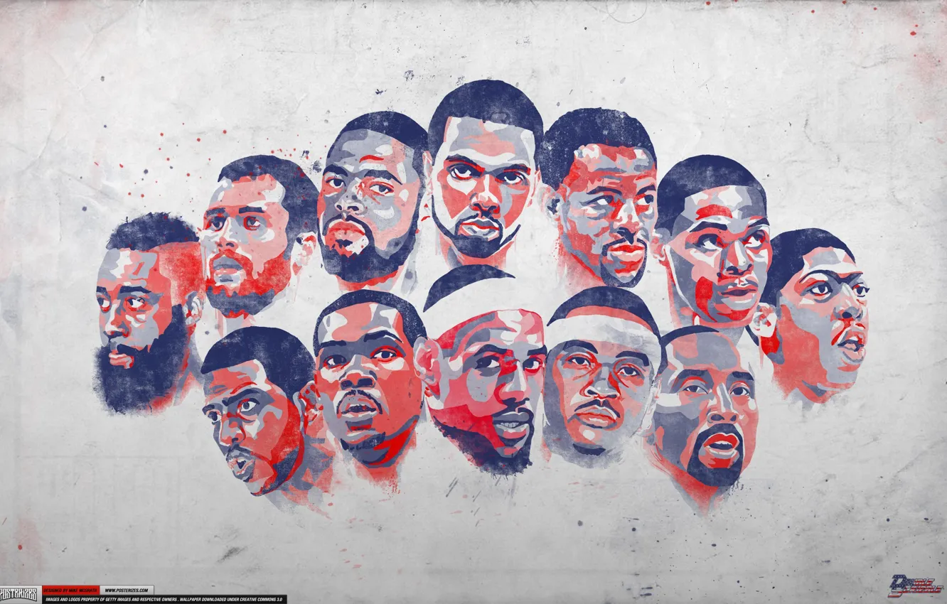 Photo wallpaper Figure, Basketball, Background, Team, USaPassion