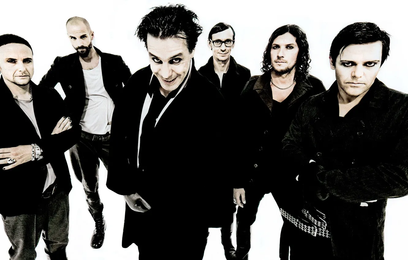 Photo wallpaper rock, Rammstein, rock band